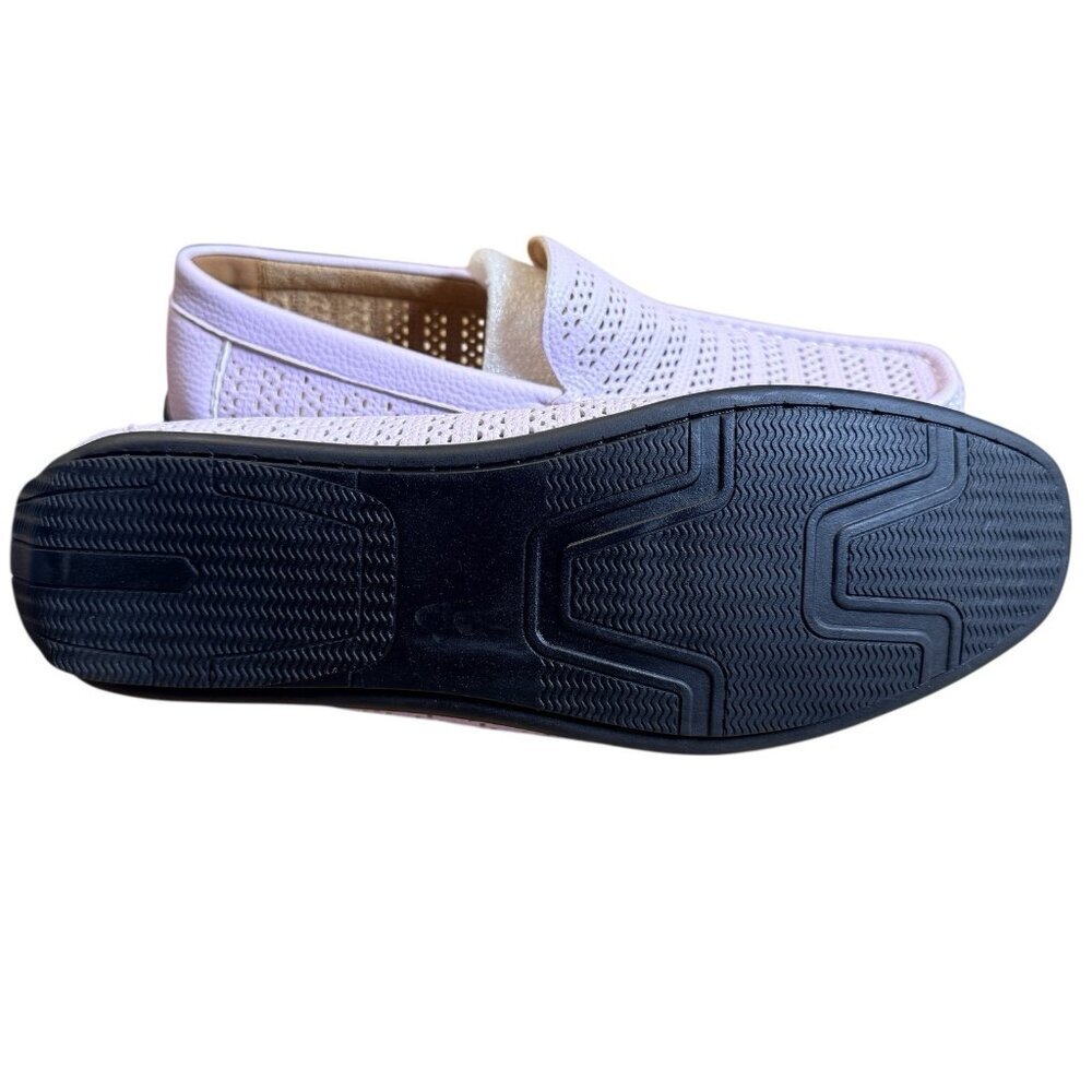 Montique Men's Lavender Weave Pattern Fashion Loafers Shoes Size 10.5  S22 - Picture 6 of 6